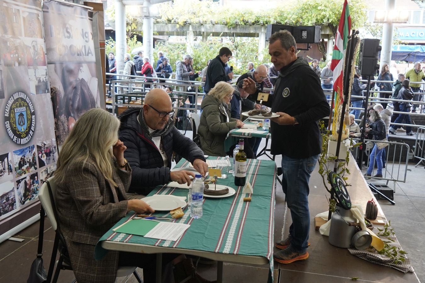 Beasain celebra su 40º Campeonato de Morcilla