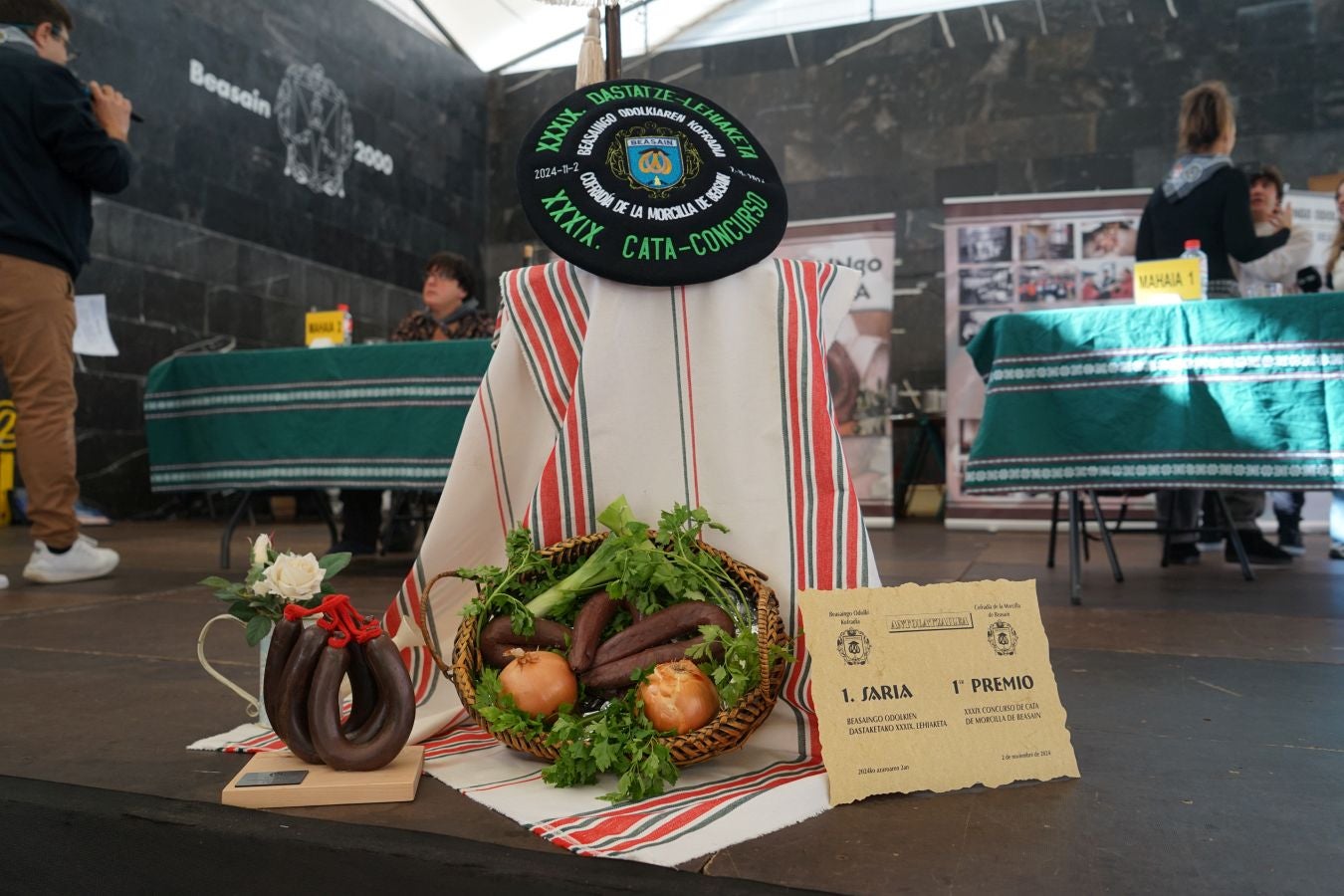 Beasain celebra su 39º Campeonato de Morcilla