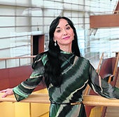 Lucía Lacarra, en una imagen de archivo en el Kursaal.