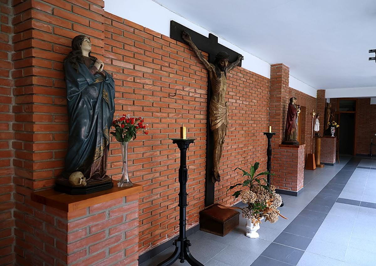 Imagen secundaria 1 - Últimas monjas agustinas de Errenteria: «Es una pena decir agur a la que ha sido nuestra casa»