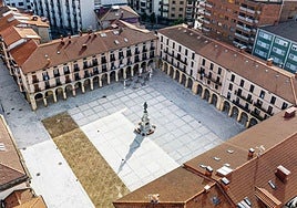 La plaza Euskadi será el marco de la simbólica imagen de la fortaleza de la comunidad.