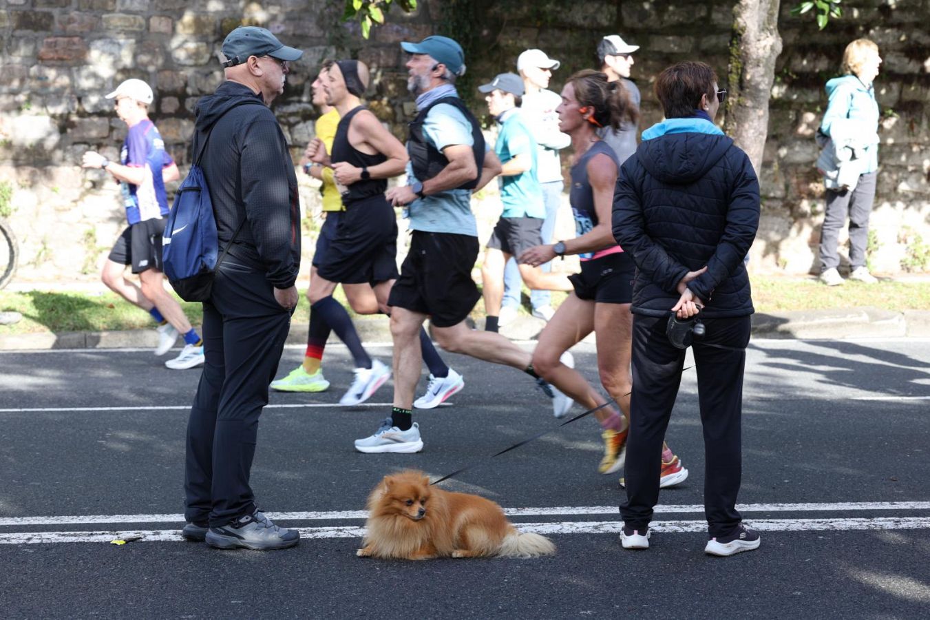 Las imágenes del Alto de Miracruz, punto clave en la Behobia - San Sebastián