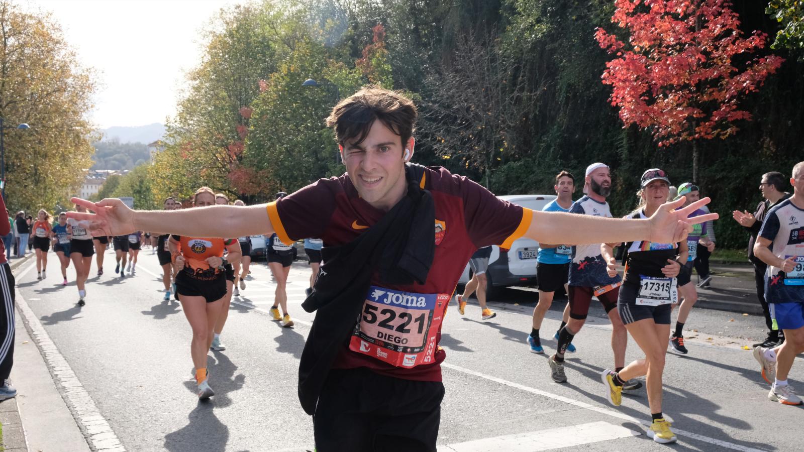 La Behobia - San Sebastián 2025 a su paso por Errenteria