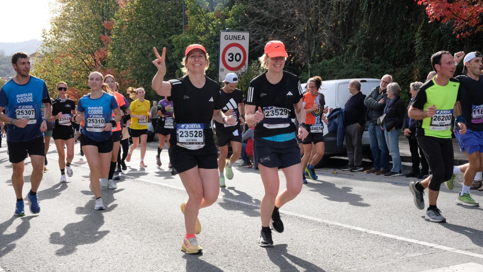 La Behobia - San Sebastián 2025 a su paso por Errenteria