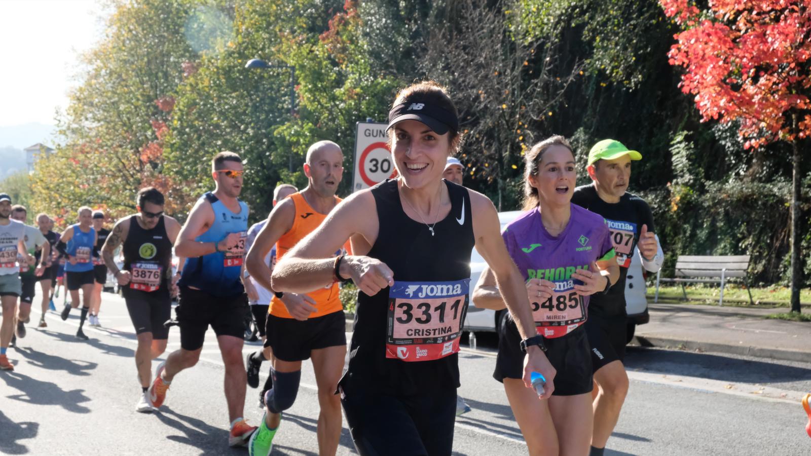 La Behobia - San Sebastián 2025 a su paso por Errenteria