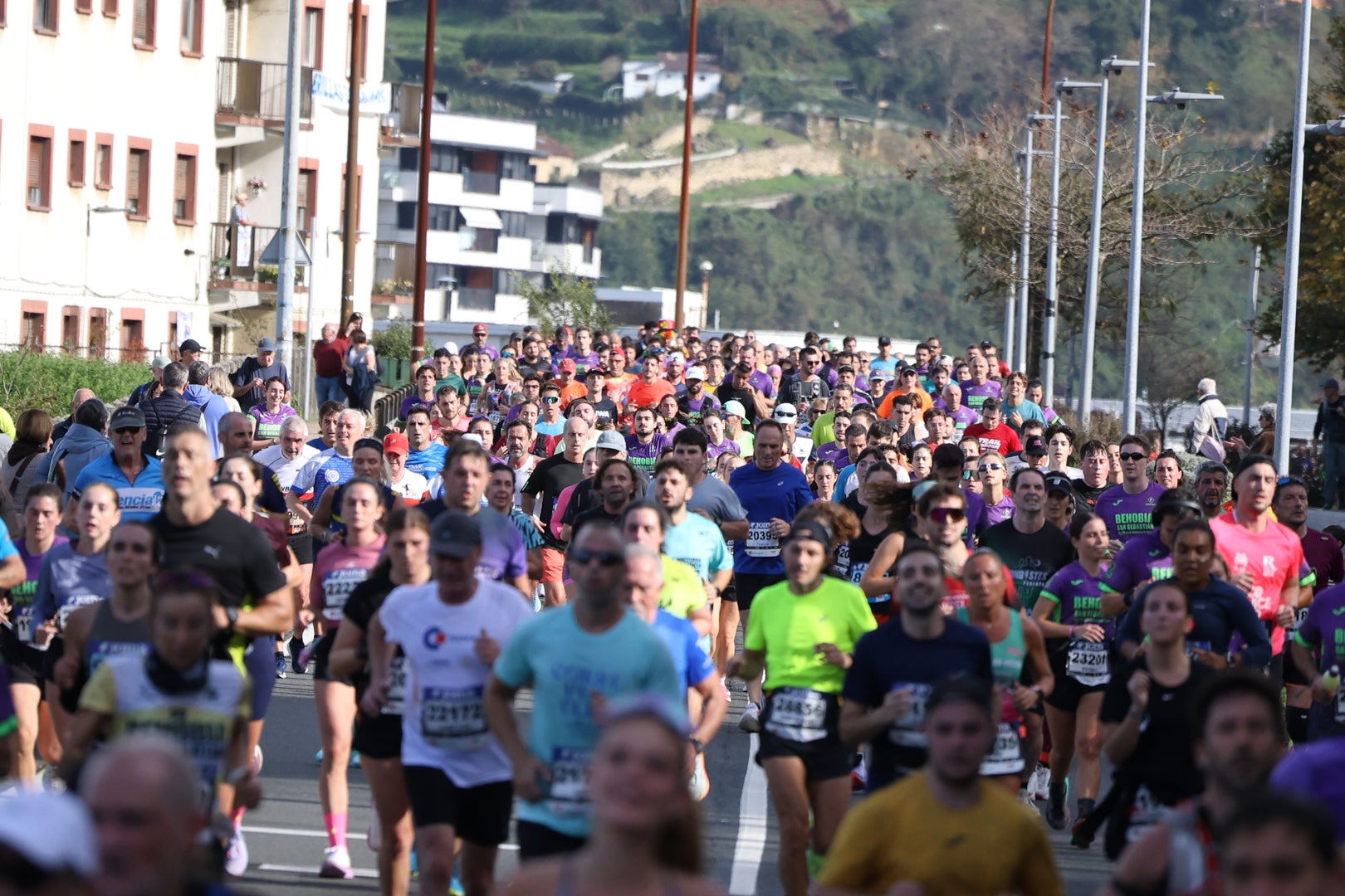 "La Behobia es una carrera especial. ¡Te animan los 20 kilómetros!"