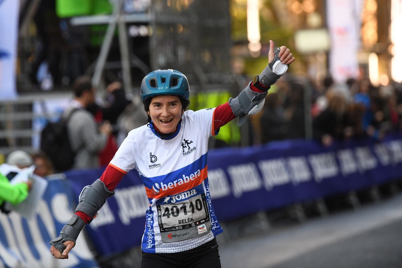 Las imágenes de la llegada a meta en el Boulevard de San Sebastián