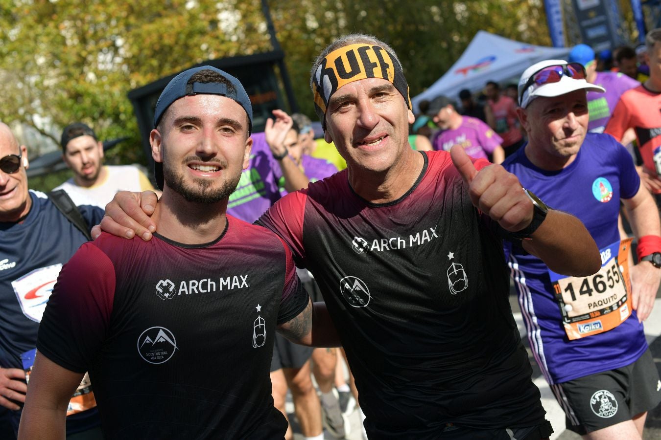 Las imágenes de la llegada a meta en el Boulevard de San Sebastián