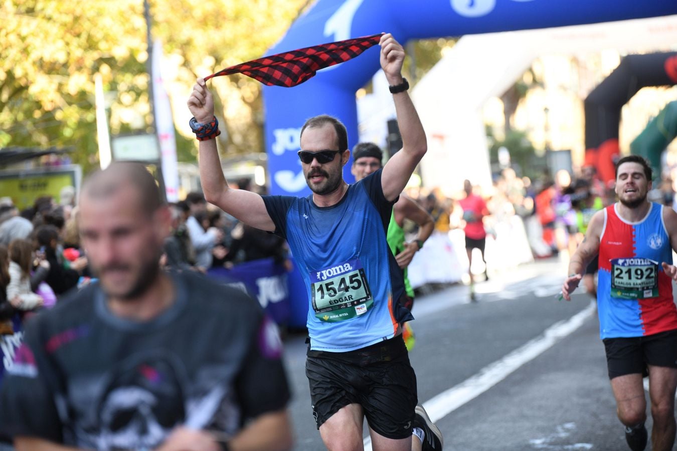 Las imágenes de la llegada a meta en el Boulevard de San Sebastián