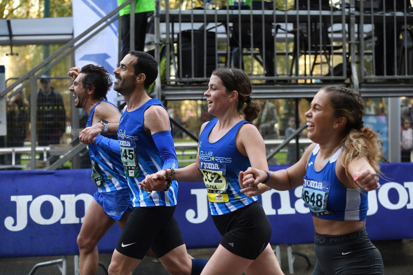 Las imágenes de la llegada a meta en el Boulevard de San Sebastián