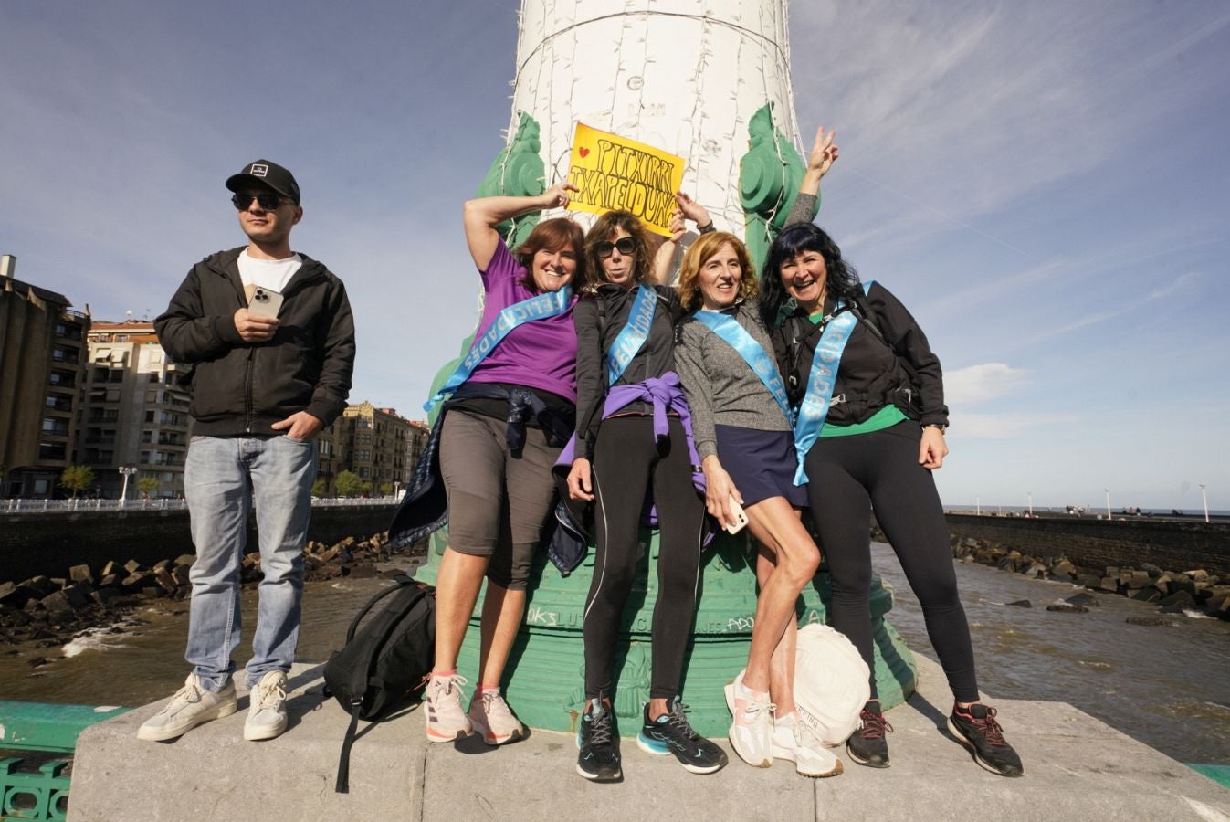 La Behobia - San Sebastián, a su paso por el Kursaal donostiarra