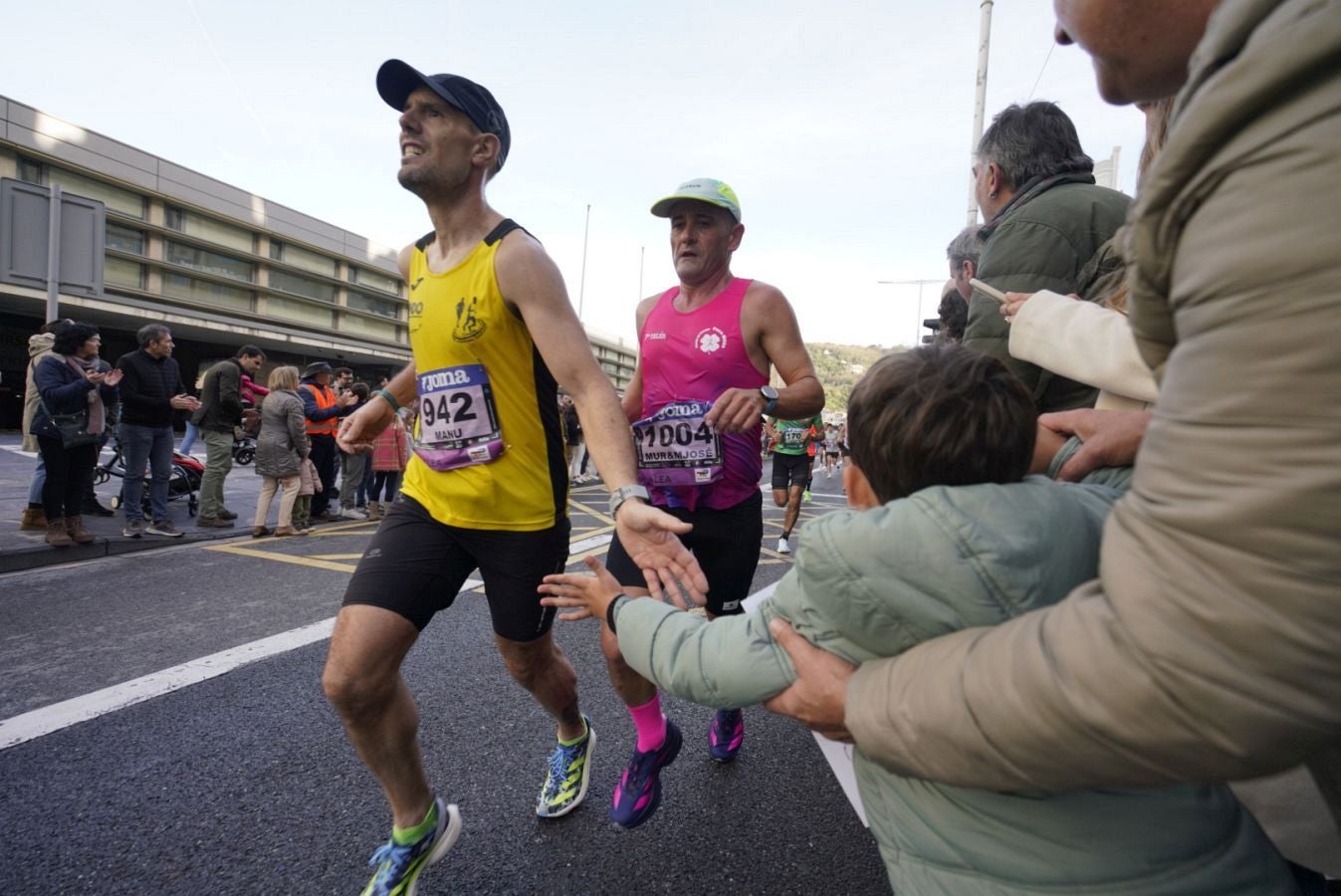La Behobia - San Sebastián, a su paso por el Kursaal donostiarra