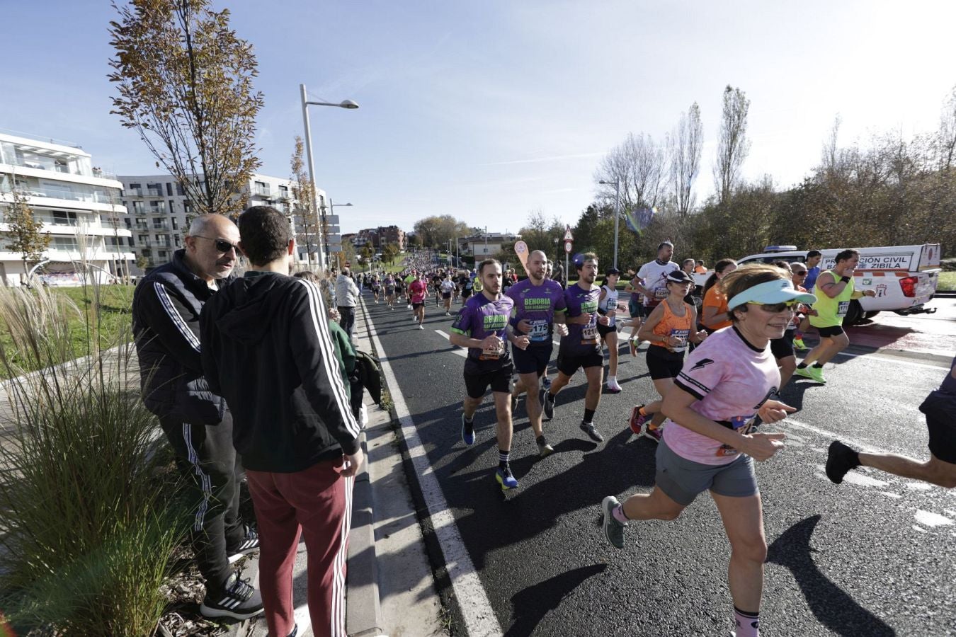 Las salida de la Behobia - San Sebastián, en imágenes