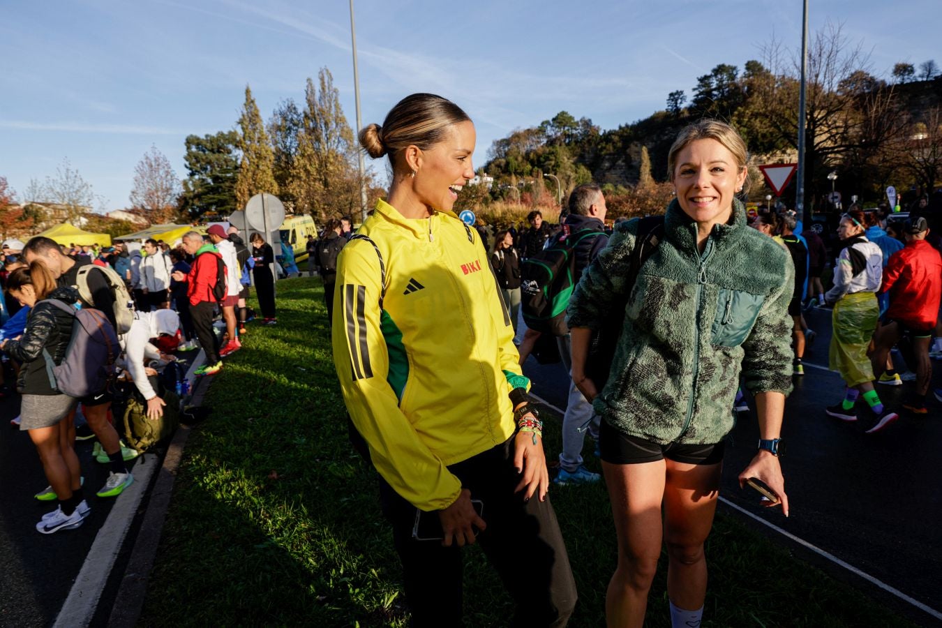 Las salida de la Behobia - San Sebastián, en imágenes