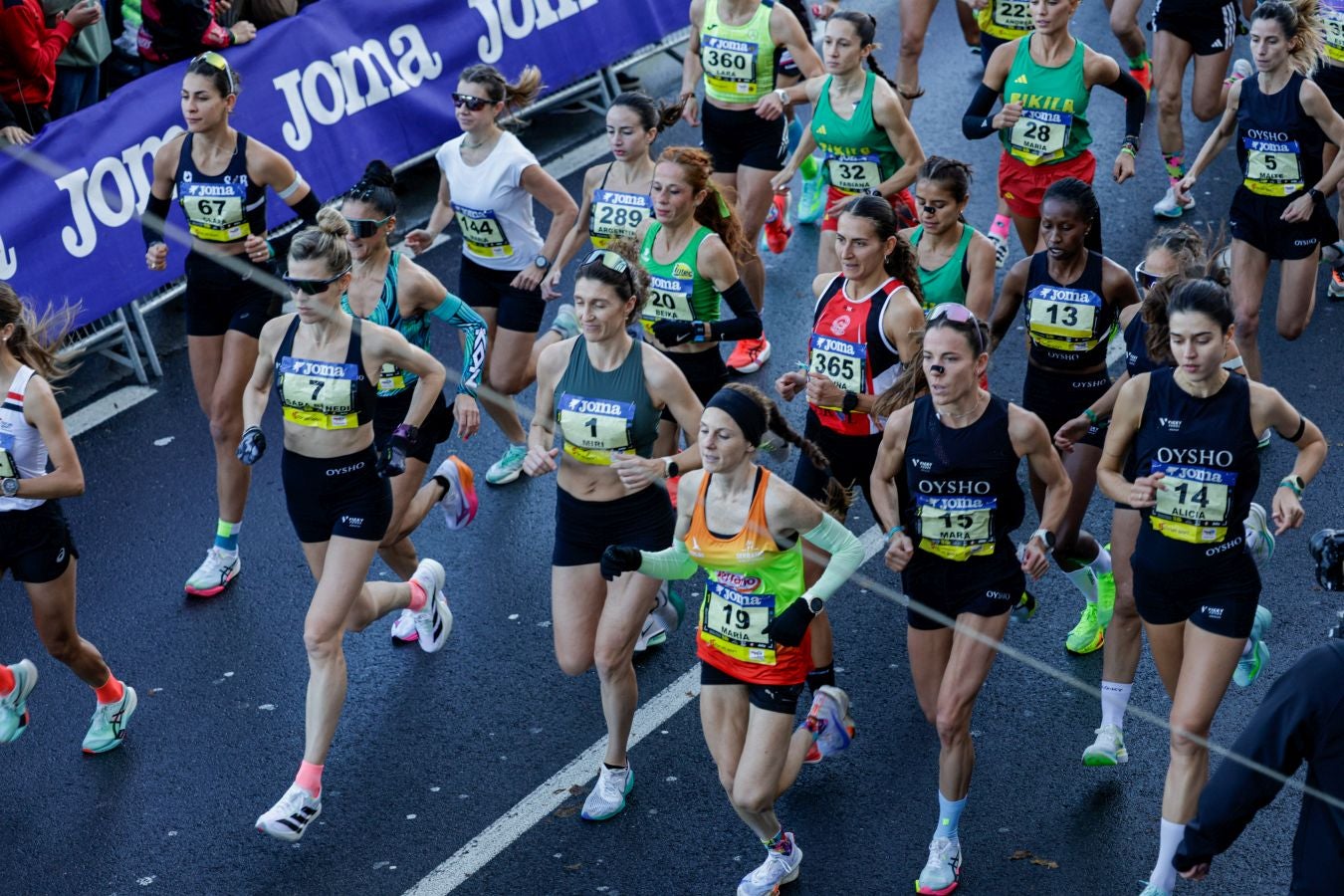 Las salida de la Behobia - San Sebastián, en imágenes