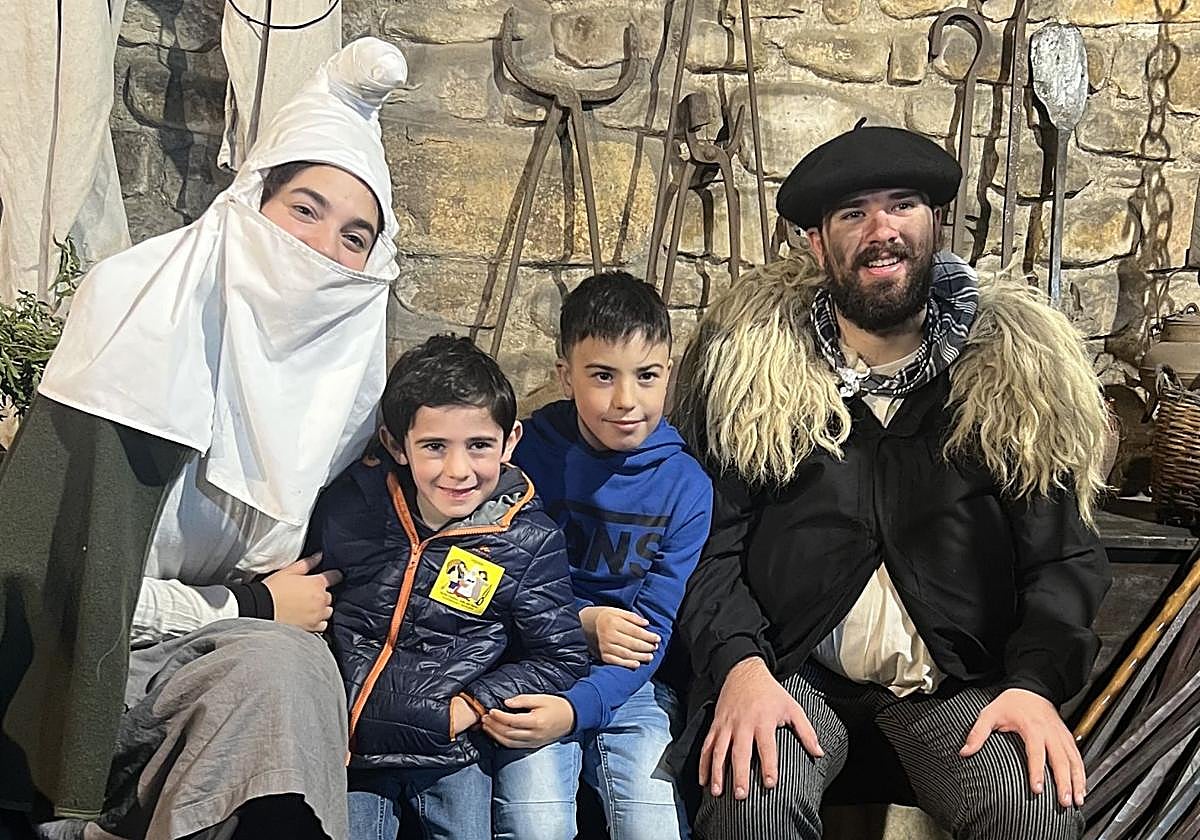 Olentzero eta Mari Domingiren argazkiak