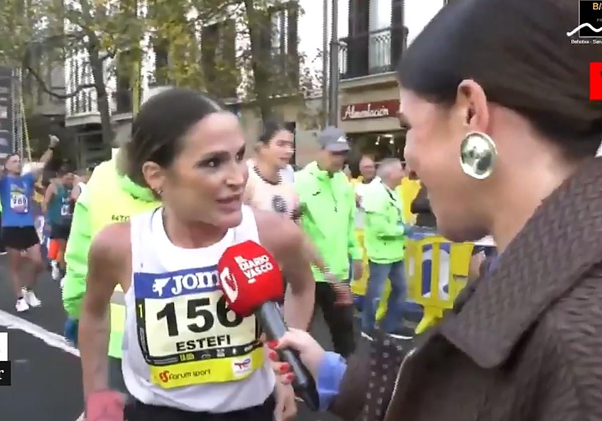 Verdeliss «ya puede añadir a su curriculum» la Behobia - San Sebastián: «Empecé a correr por el pique con mi marido»