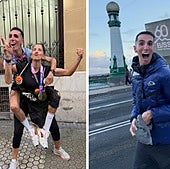 Alex Roca, maratoniano con una discapacidad del 76%, comparte su Behobia- San Sebastián: «Una de las experiencias más bonitas de mi vida»