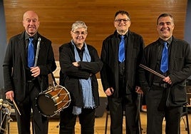 Los txistularis tendrán una bonita jornada en Santa Cecilia.