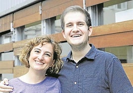 Los directores Isabel Mantecón y Txomin Maidagan.
