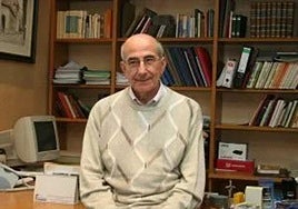 Jenaro Lekuona, en una entrevista para este periódico.