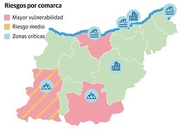 Mónica Pedreira y José Ignacio Asensio, durante la presentación del Plan de Adaptación al Cambio Climático.