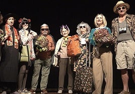 El elenco de Ikusi Makusi afronta la doble cita escénica con ilusión y mariposas en el estómago.