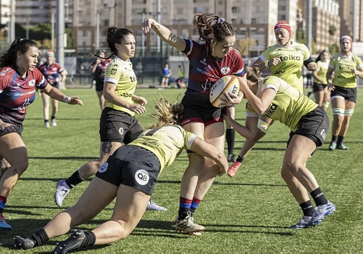 Las armeras no pudieron ganar en su visita al Rugby Turia.