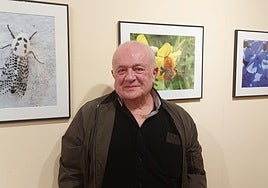 Jokin Izar presenta más de una treintena de fotos sobre pequeños insectos, plantas y flores.