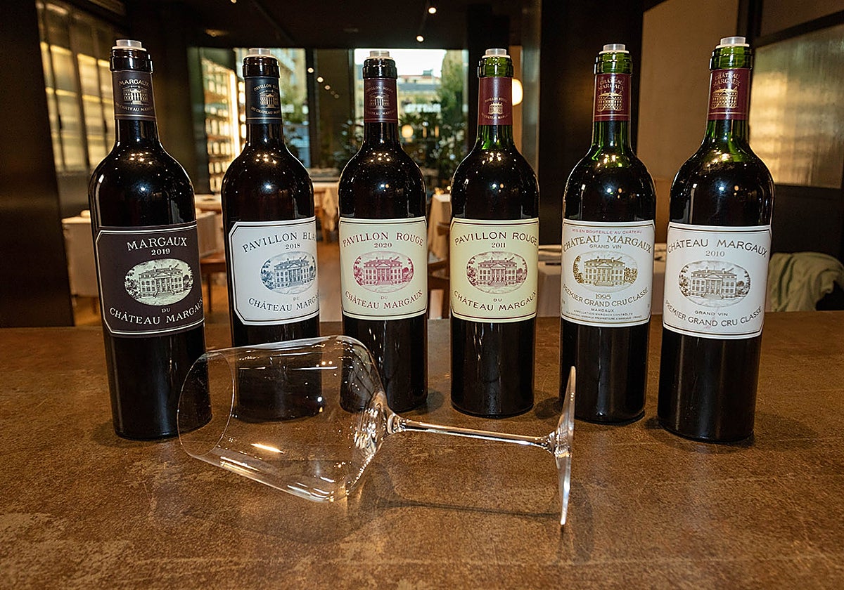 Château Margaux propone una experiencia mágica con seis vinos para la historia