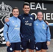 Claire Lavogez, Arturo Ruiz y Nerea Eizagirre.