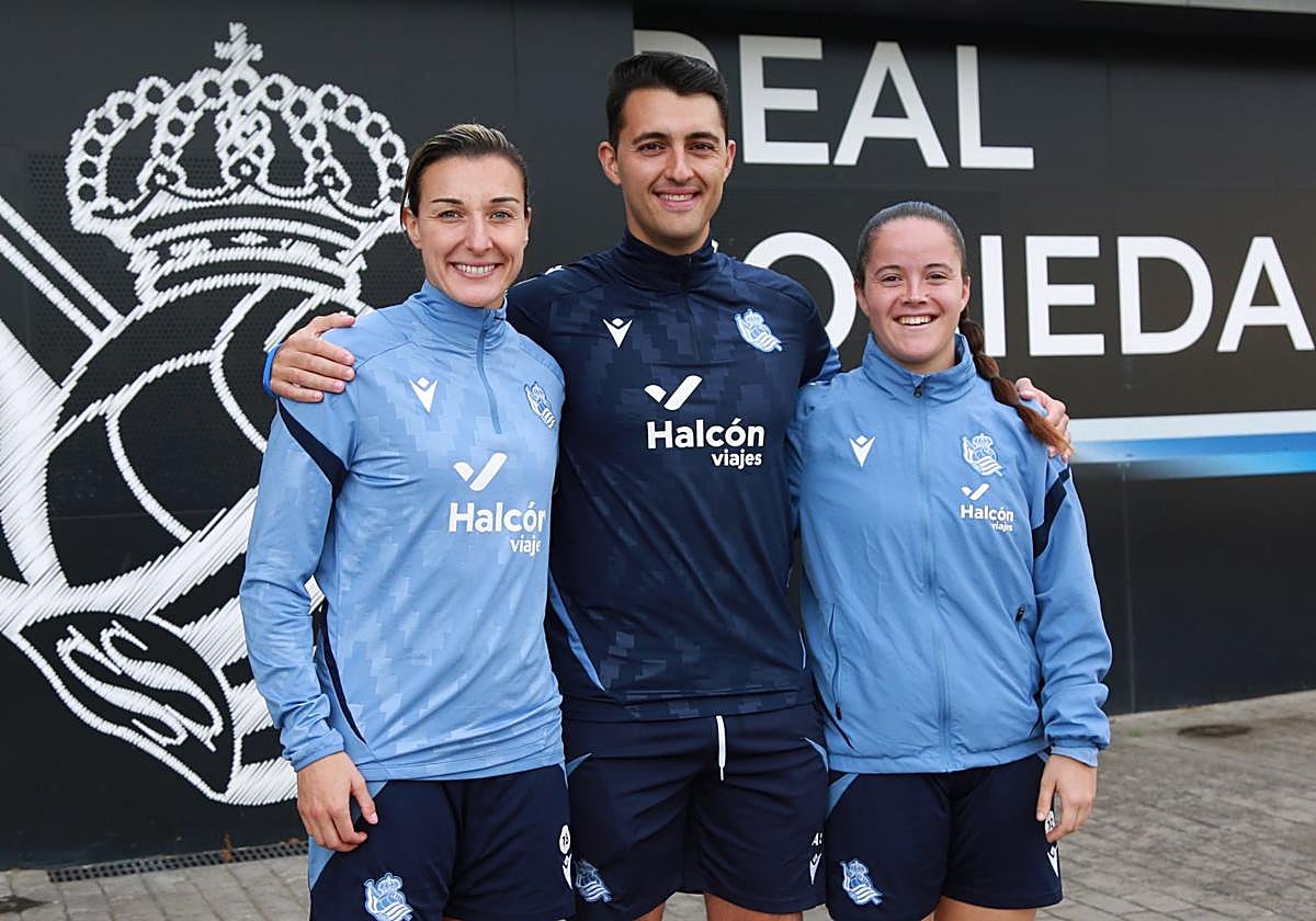 Claire Lavogez, Arturo Ruiz y Nerea Eizagirre.