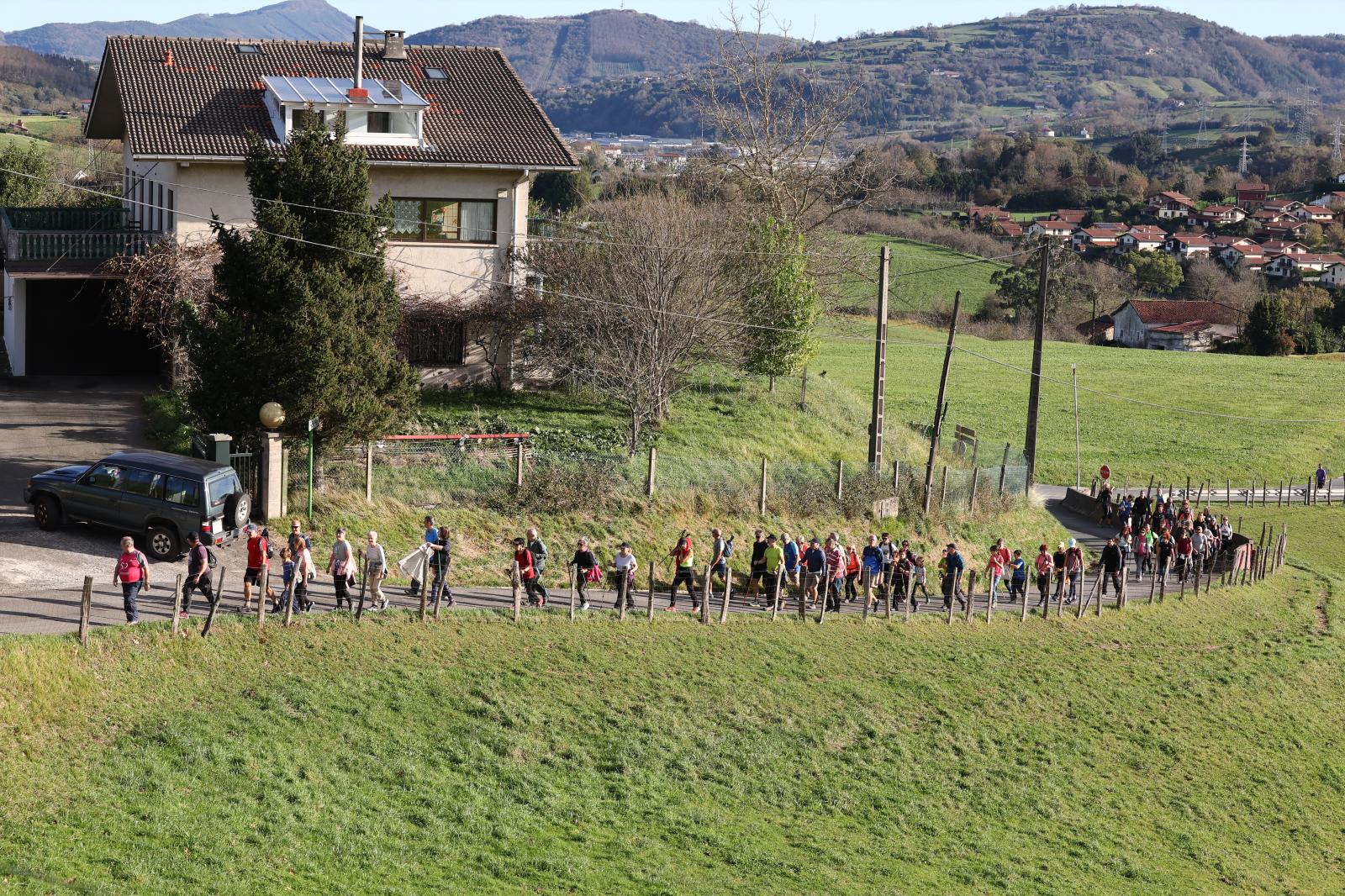 Éxito de la salida al Buruntza con Mendira