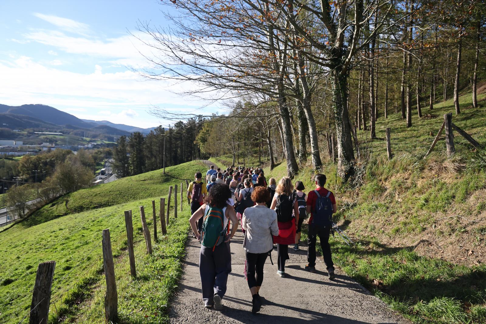 Éxito de la salida al Buruntza con Mendira