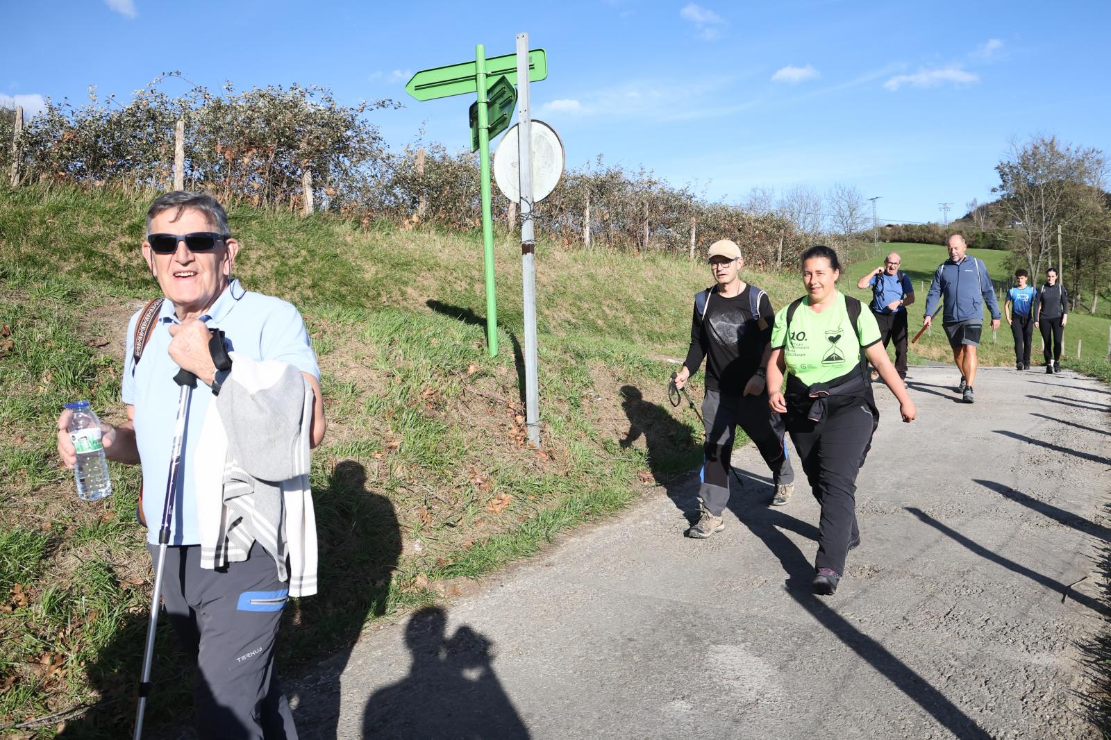 Éxito de la salida al Buruntza con Mendira