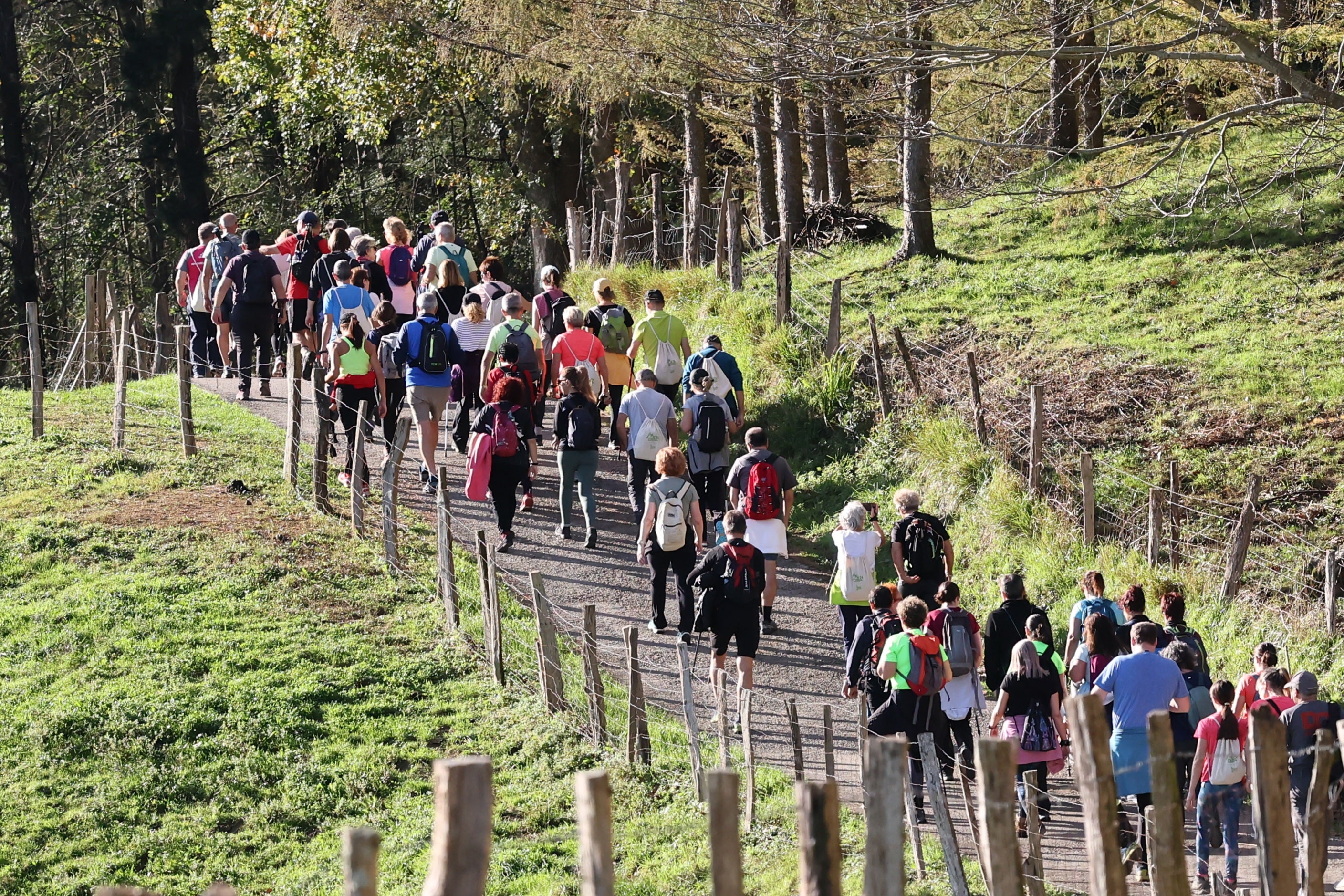 Éxito de la salida al Buruntza con Mendira