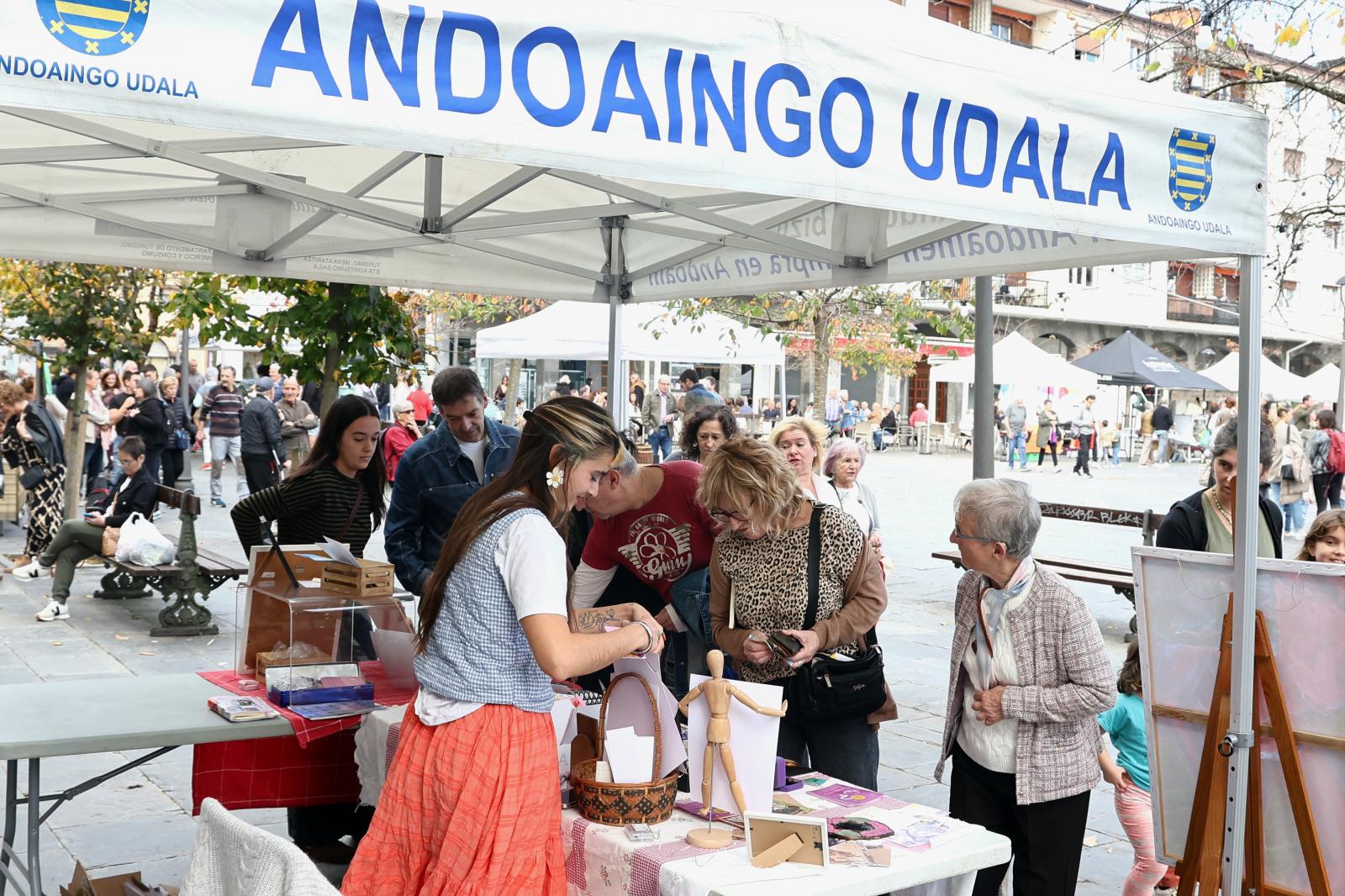 Sabor y tradición en la feria de Andoain