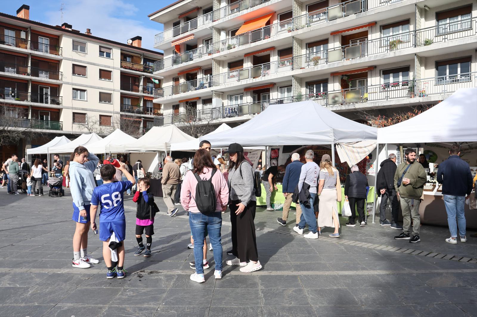 Sabor y tradición en la feria de Andoain