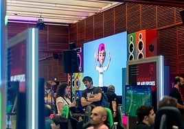 Diferentes momentos que se han vivido en el Kursaal durante este fin de semana.