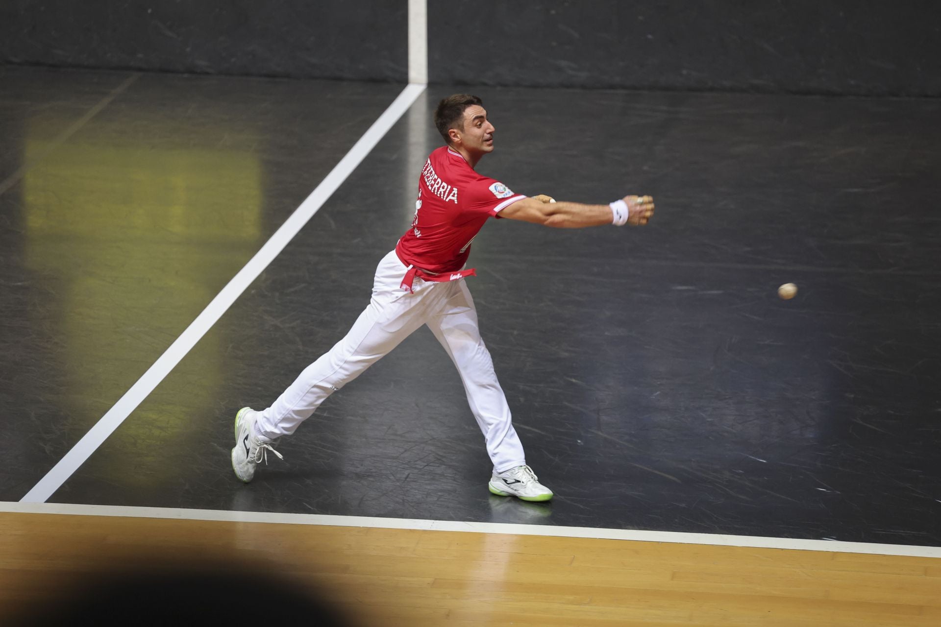 Fotos de la final del Cuatro y Medio: Etxeberria y Zabala