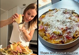 Dos versiones de los nachos vascos que se están popularizando en Estados Unidos.
