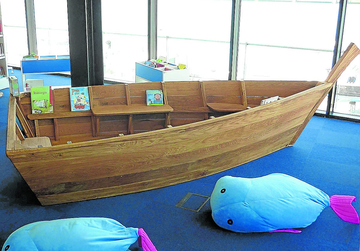 Bibliotecas como la de Ubera de Pasai Donibane, se insertan en la red de refugios climáticos.