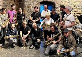 Alumnos de la escuela de música que participan en las iniciativas del centro.