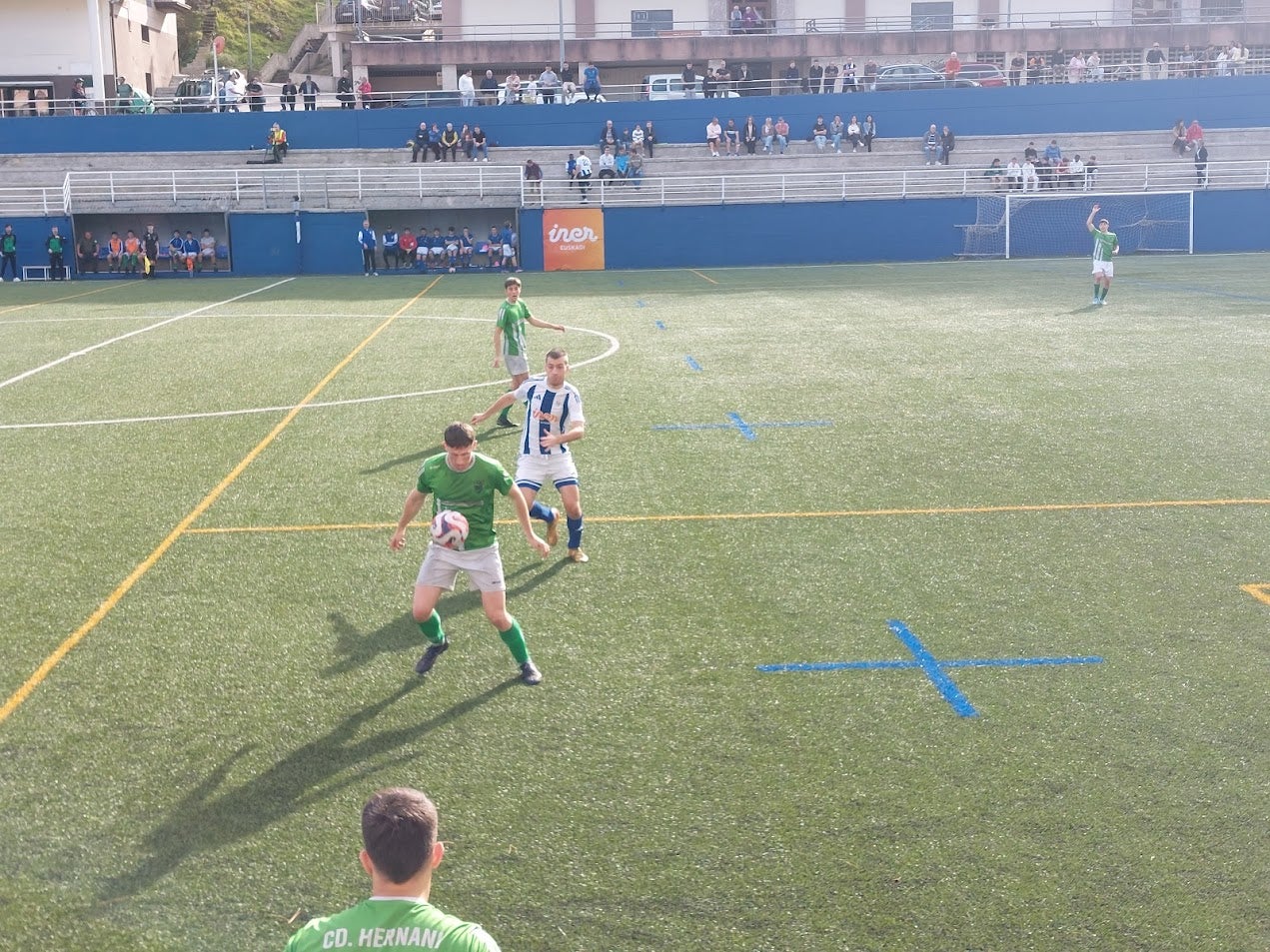 Imagen del partido jugado en Mutriku.