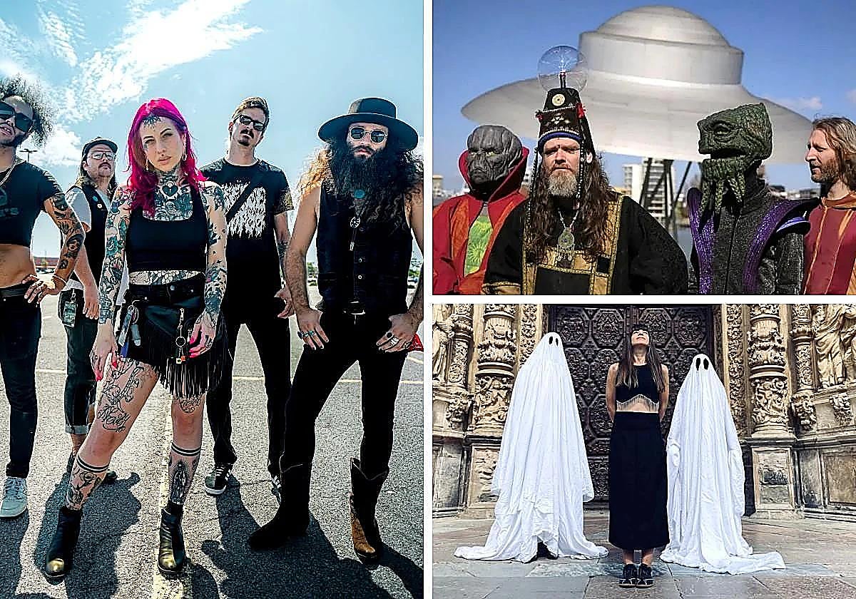 The Dwarves, Bridge City Sinners, Cuir, Henge eta Les Robots, Trashville gunean