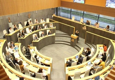 La diputada de Hacienda yFinanzas, Itziar Agirre, compareció ayer en las Juntas de Gipuzkoa para la aprobación de los dos impuestos.