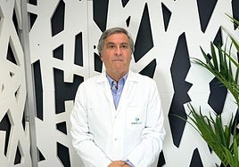 Alfredo Yoldi, encodrino de la Policlínica Gipuzkoa.