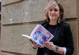 Karmele Jaio, asteazken honetan Donostian, liburua aurkeztu aurretik.