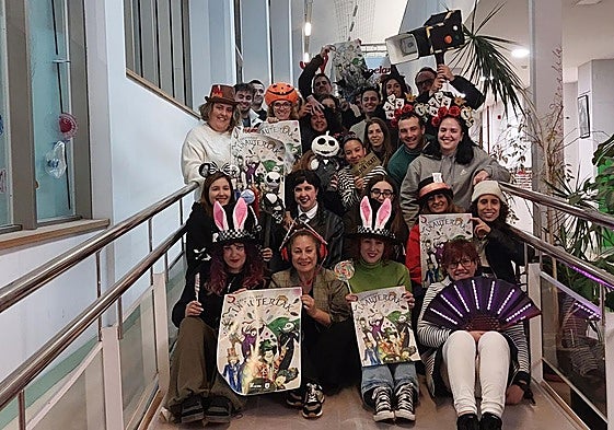 La comisión organizadora junto a la concejal de cultura Maite Gartzia