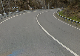 Zona aproximada de la carretera en la que ha sucedido el accidente.